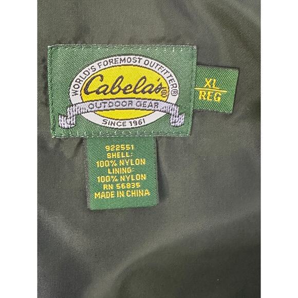 Vintage Cabela’s Men’s Size XL Wading GORE-TEX Fly Fishing Hooded Shell Jacket - Picture 10 of 16